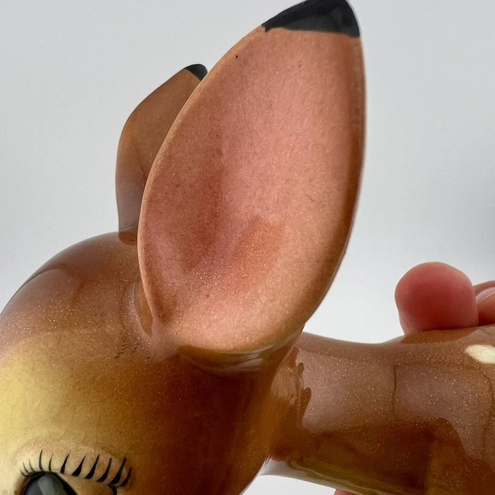 Vintage Walt Disney Faline Figurine American Pottery Los Angeles 1940s Bambi